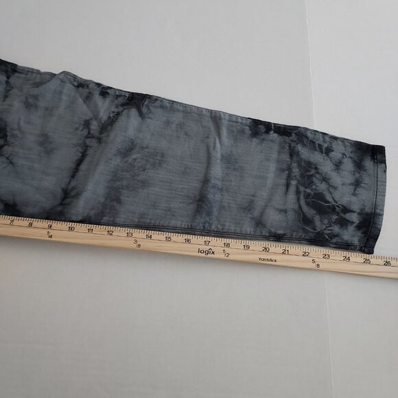 La't By L'Agence Gray Tie Dye Boyfriend Jeans NWT - Picture 6 of 8